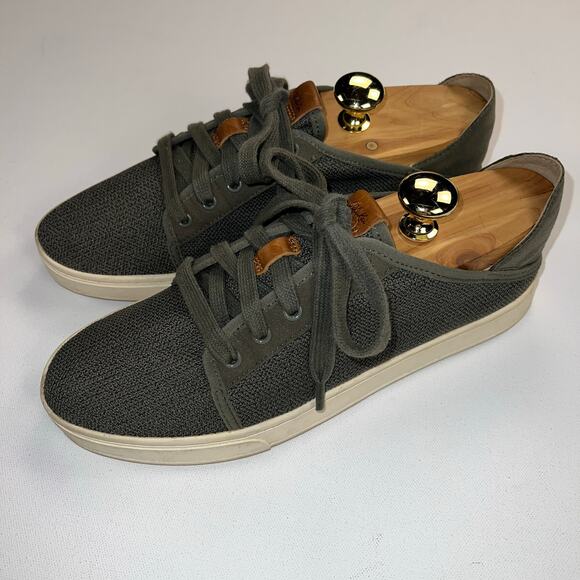 OluKai Pehua Li Lightweight Breathable Convertible Sneaker Olive Green Size 9 - Picture 3 of 10